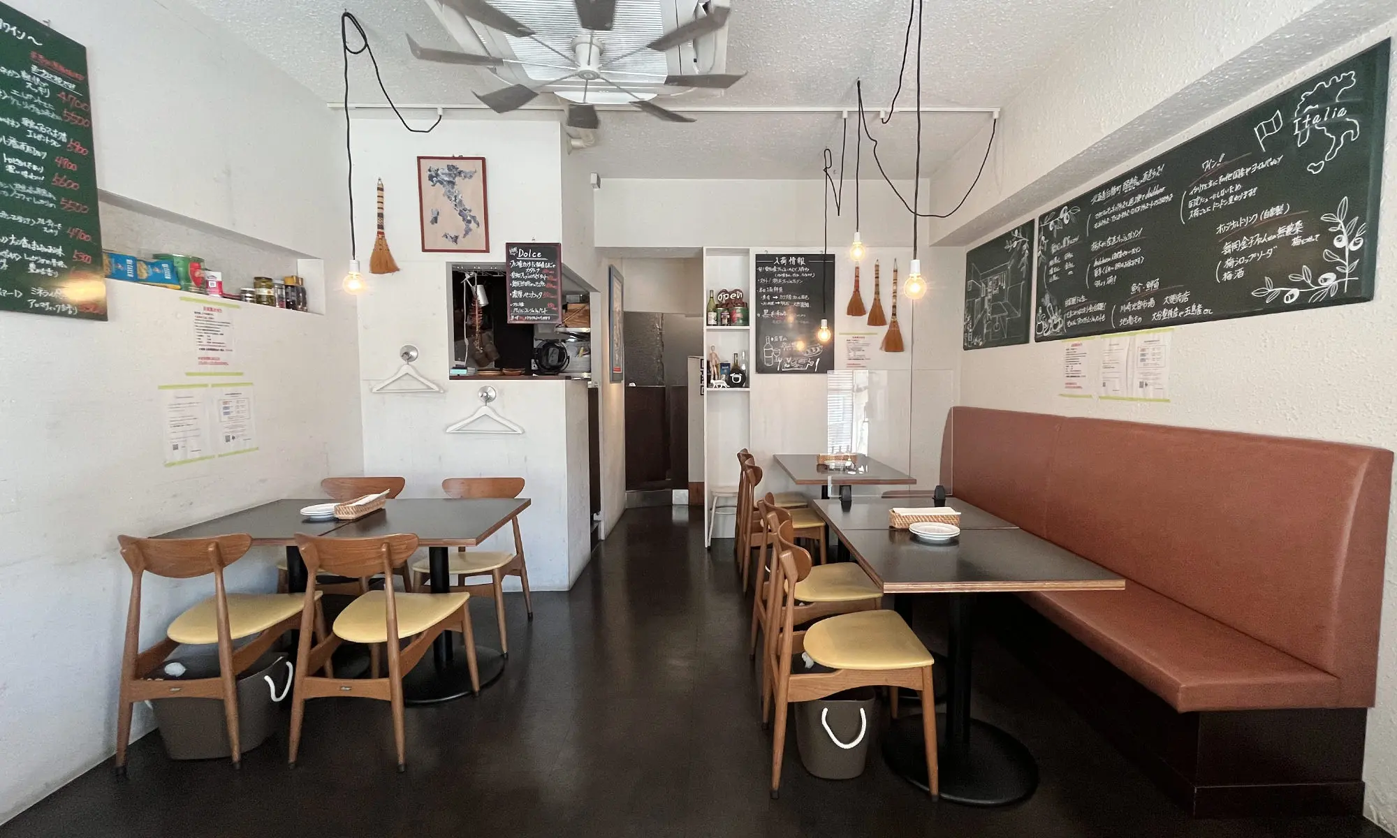 Trattoria daidokoro 店内