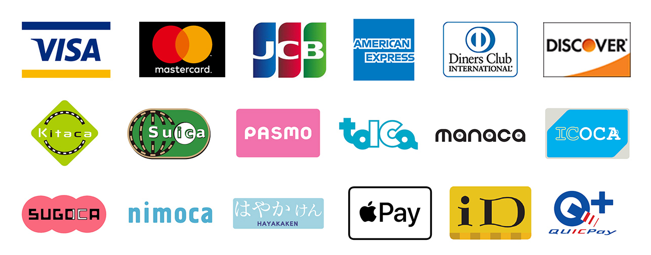 ご利用可能なお支払い方法